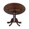 International Concepts Round 42 in Round Dual Drop Leaf Pedestal Table, Rich Mocha, 42 W, 42 L, 29.5 in H, Wood T15-42DP - alternate 4